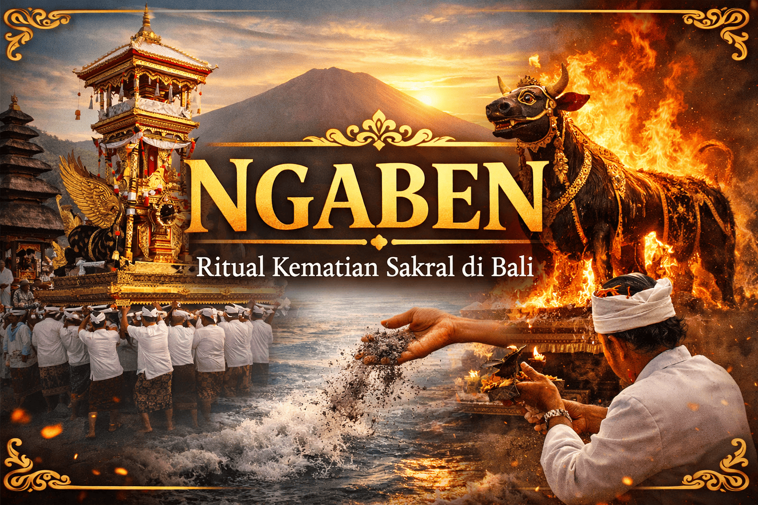 Ngaben: Ritual Kematian Sakral dalam Tradisi Hindu Bali